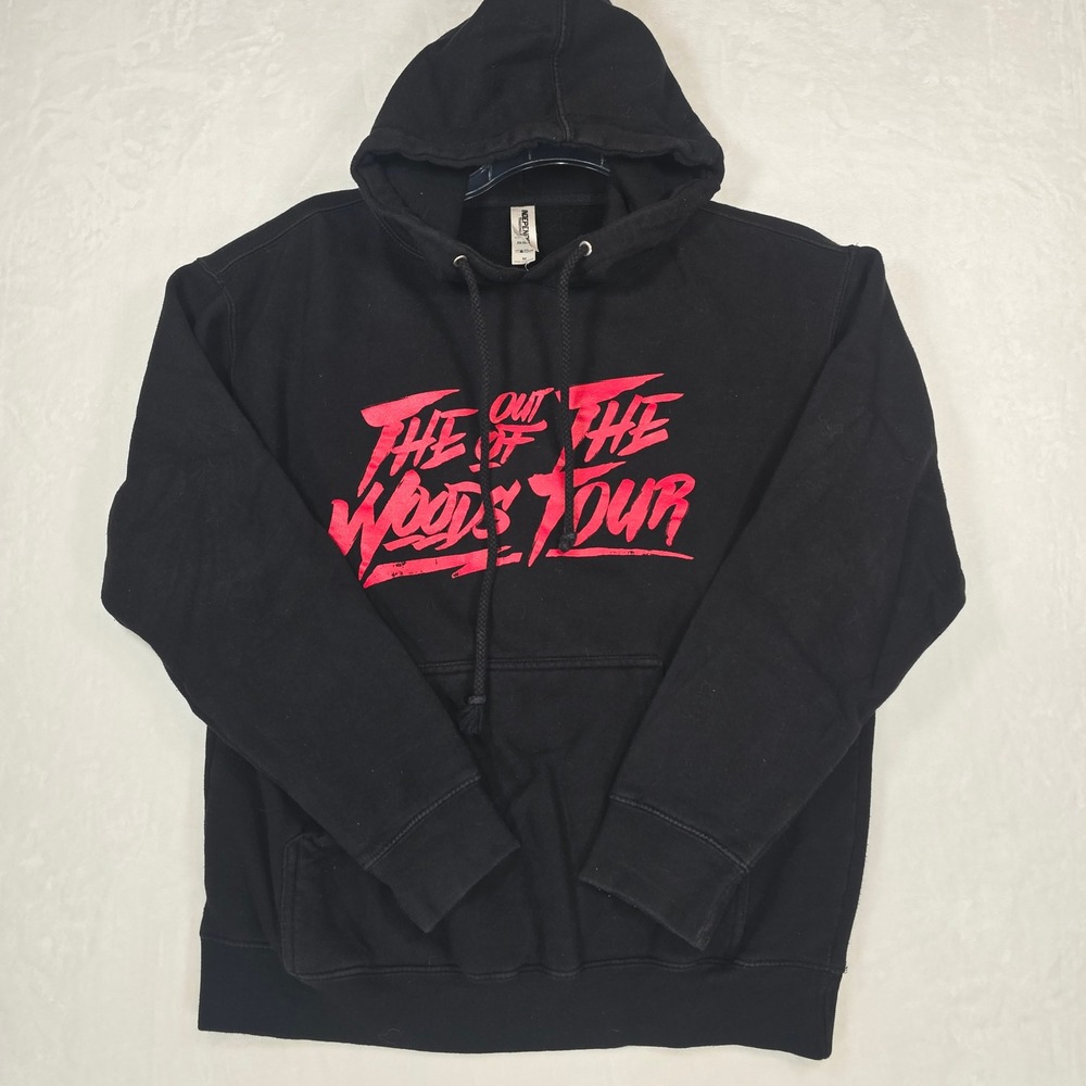 EXOCIETY Out of the Woods Tour 2022 Hoodie Rav Kill Bill Scuare Black M